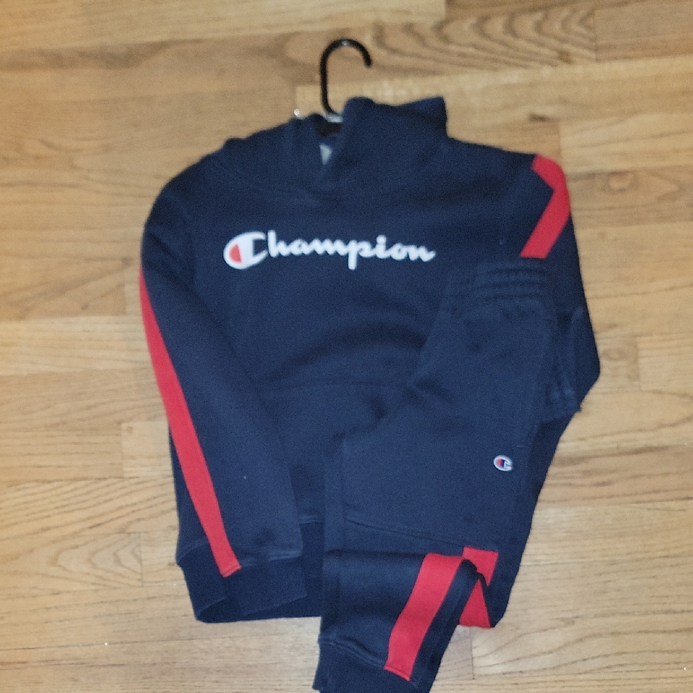 Champion Kids Matching Set - Black and Red